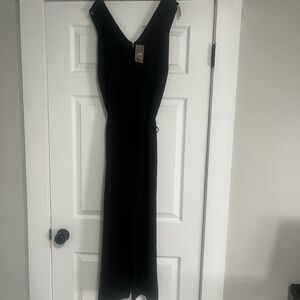 J. Jill Black Sleeveless  Jumpsuit 2x with zipper